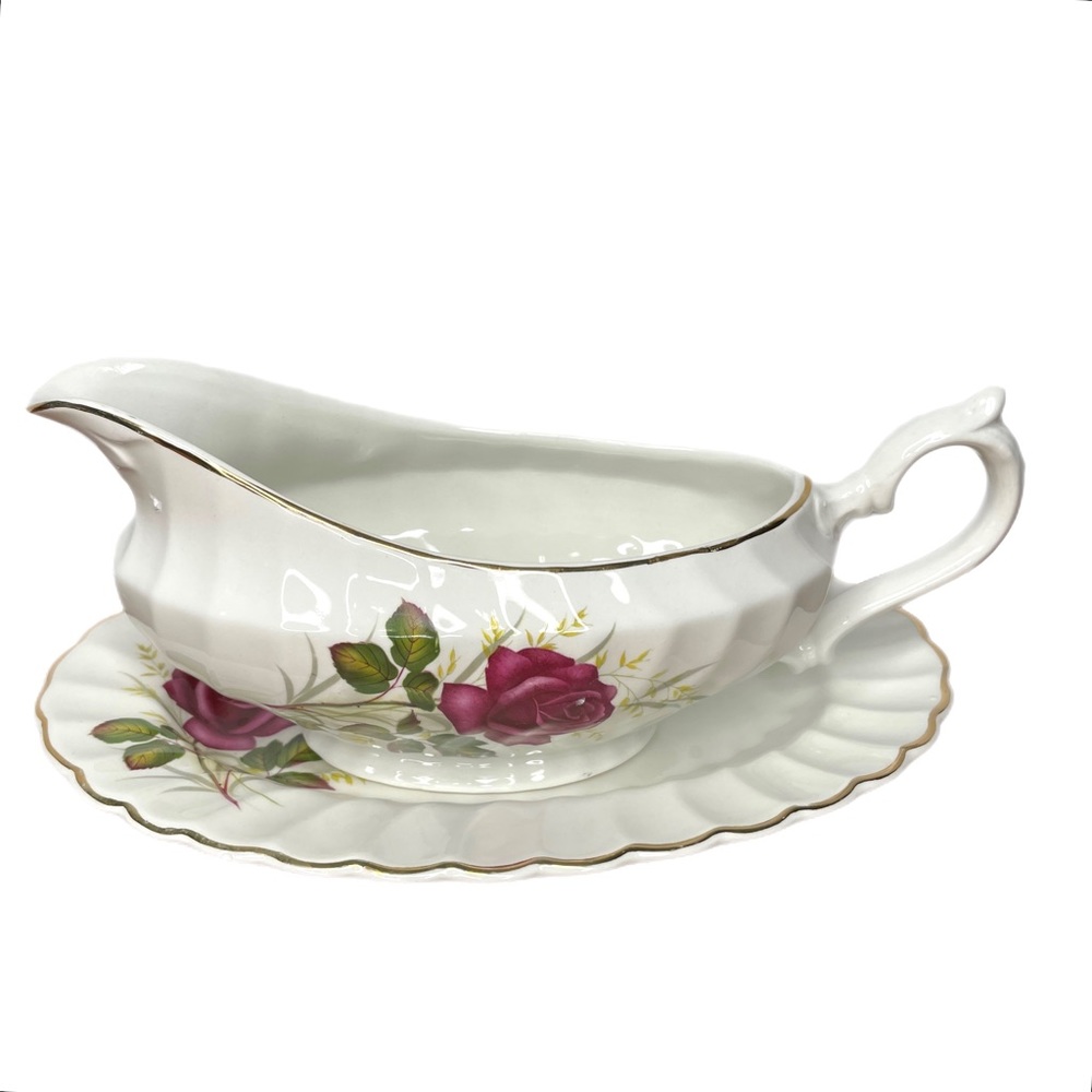 Myott England Gravy Boat with Underplate